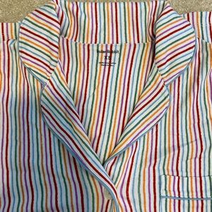 Party stripe polo Roller Rabbit Pajama top